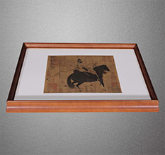 福田书画装裱配框服务案例